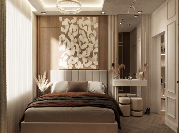 تصميم داخلي لفراغ سكني