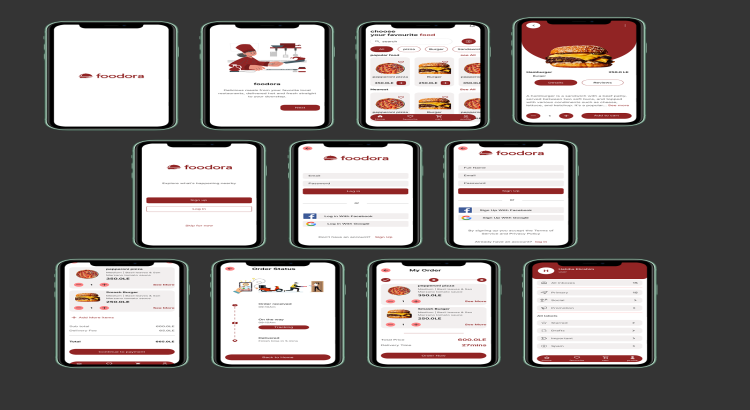 تصميم واجهة تطبيق UI/UX احترافية وعصرية باستخدام Figma