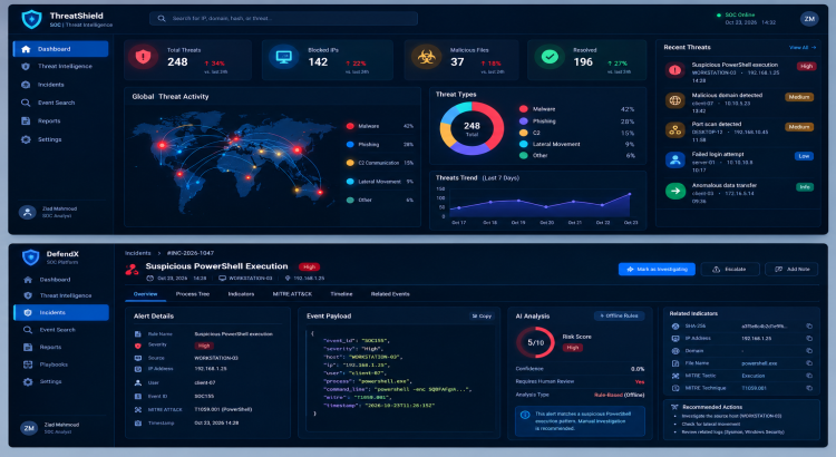 SOC Analyst & Cybersecurity Monitoring Services